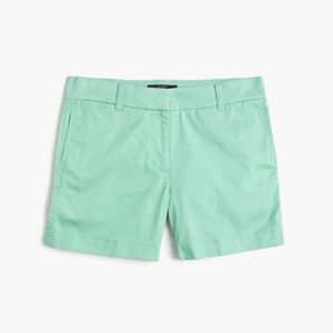 J Crew 3in Chino Shorts - Mint